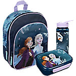 Undercover Lunchbox Set Frozen 25 x 10 x 31 cm Blau von Undercover