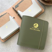 Garten Jahr Samen Organizer Recyceltes Leder von UndercoverUK