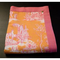 Dekorative Decke. Verlagstoffe. Canovas, P. Frey. Einzigartiges Stück, Wendbar von UnePerleEnPlus