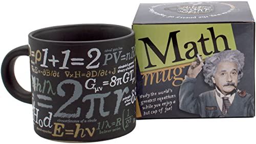 Mathematik Kaffeebecher | Die smarte Formel Kaffee-Tasse & Tee-Becher in groß ca. 400 ml | XXL Tasse | Math Coffee Mug | Geschenk für Geburtstag, Einschulung, Weihnachten, Valentinstag von The Unemployed Philosophers Guild