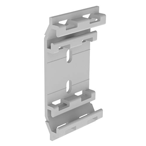 Einzelboden 16x96 in U23X für Deckel 100 Millimeter, Befestigung von Rohren in Splitgeräten, kompatibel mit Deckel Referenz 31033-02, 2,5 x 4,7 x 10 Zentimeter, grau (Referenz: 31101-04) von Unex