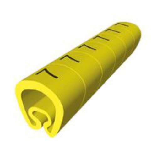 Unex 1812-alter PVC Pinnnadeln Kabelgebundene vorgeschnittene für 4 mm to 8 mm, gelb Farbe, Alter Brief, Paket von 1000 von Unex