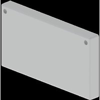 Unex Endstück lichtgrau 66233 - 66233 von Unex