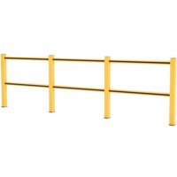 BOPLAN® Rammschutzgeländer Flex Impact® HD Light, gelb, Innenbereich, HxL 1.145 x 3.750 mm von BOPLAN®