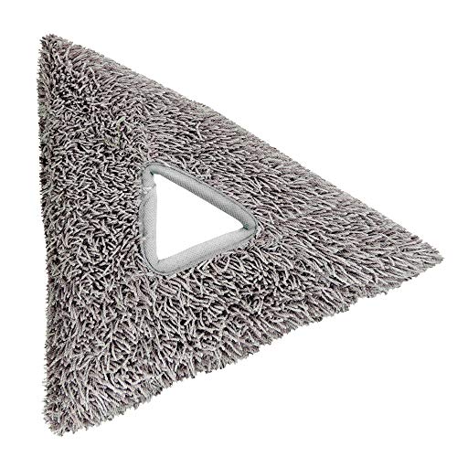 UNGER TriPad für Stingray Oberflächenreiniger (1 Stück, für glatte Oberflächen + Fenster, 90% Polyester / 10% Polyamid, Mikrofasertuch) SRPD2 von Unger