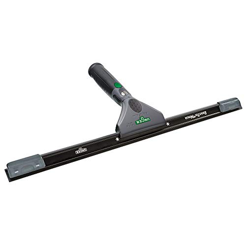 Unger ErgoTec Ninja Fensterwischer 30° (Breite 30 cm, ergonomischer Griff, mit Soft-Gummi, Zwei Gummi Positionen, Fensterabzieher mit Schwenkfunktion) E3300 von Unger