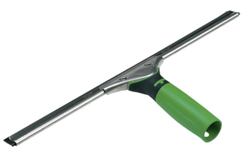 UNGER Fensterreiniger ErgoTec Hard (Länge 55 cm, Fensterabzieher, Harter Wischergummi, ideal für warme Temperaturen) ES55H von Unger