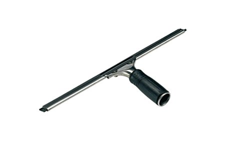 Unger Fensterreiniger S-Wischer Hard (45 cm, Fensterabzieher, Harter Wischergummi, ideal für warme Temperaturen) SE45H von Unger