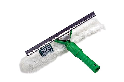 Unger VP450 VisaVersa Fensterwischer mit Soft Gummi, Grün/Weiß, 45cm Größe von Unger