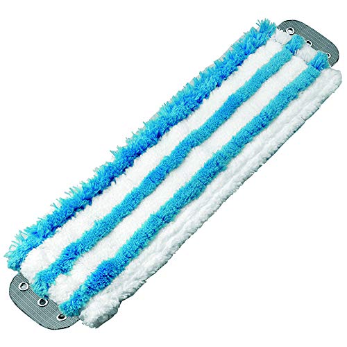 Unger Wischbezug Mikrofasermopp MicroMop 7.0 (Farbe blau-weiß, Größe 40 cm, 1 Stück, 100% Polyethylen, Fasern: 100% Polyester) MD40B von Unger