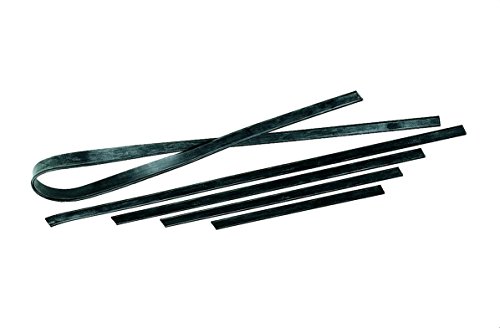 UNGER Pro Wischergummi Hard (25 cm, Ersatzgummi für alle Fensterabzieher, harter Gummi, für warme Temperaturen, beliebig kürzbar) RR25H von Unger