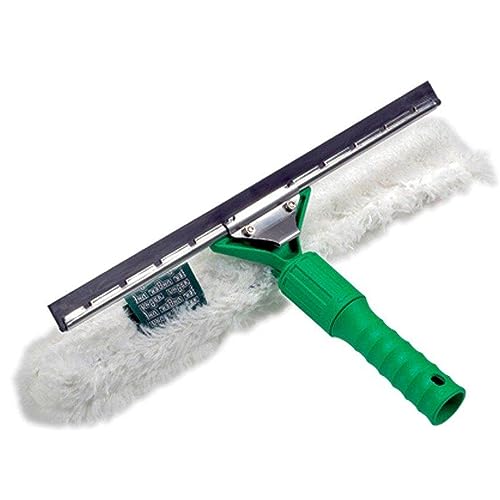 Unger VP250 VisaVersa Fensterwischer mit Soft Gummi, Grün/Weiß, 25cm Größe von Unger