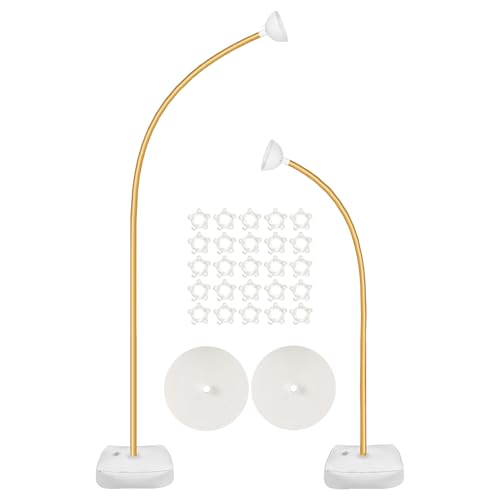 ARCH COUNDROP STAND - Blumenhintergrund für Hochzeits- und Veranstaltungseinrichtungen | Verstellbarer Faltrahmen für Wiederverwendbare Party Festival Nachtclub Promotion von Ungtyb