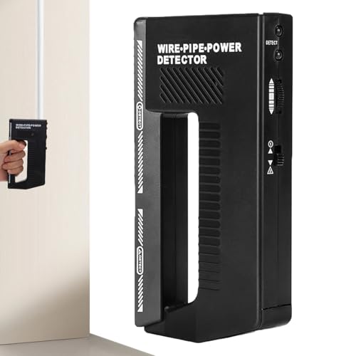 Adjustable Electrical Wire Finder, High Sensitivity Wall Stud Sensor with Sound Visual Alarms, Multifunction Locator for Metal Wood Ac Wiring Detection Tool, 3.07x0.94 Inches Adjustable Electrical Wire Finder, High Sensitivity Wall Stud Sensor with Sound Visual Alarms, Multifunction Locator for Metal Wood Ac Wiring Detection Tool, 3.07x0.94 Inches von Ungtyb