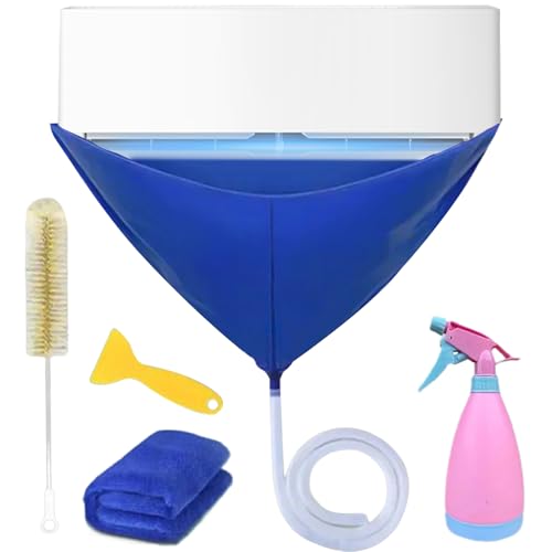 Air Conditioner Cleaning Kit, MiniSplit Ac Dust Cover with Tools, Wall Mounted Washing Protector, Air Conditioning Maintenance, Household Cleaning Equipment, 107x56cm Yellow Blue Air Conditioner Cleaning Kit, MiniSplit Ac Dust Cover with Tools, Wall Mounted Washing Protector, Air Conditioning Maintenance, Household Cleaning Equipment, 107x56cm Yellow Blue von Ungtyb