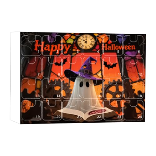 Countdown -Kalender - 24 Tage Halloween Countdown | 2d Flache Acryl - - -Ornamente Mit Lesebuchthema, Tägliche Familienaktivität Für Kinder Erwachsene Klassenzimmer Schulparty - 10. Countdown -Kalender - 24 Tage Halloween Countdown | 2d Flache Acryl - - -Ornamente Mit Lesebuchthema, Tägliche Familienaktivität Für Kinder Erwachsene Klassenzimmer Schulparty - 10. von Ungtyb