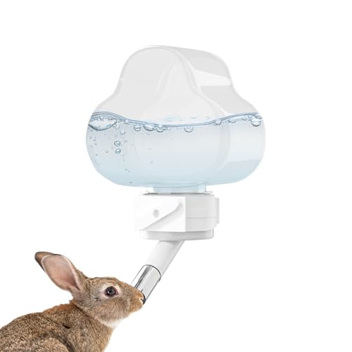Hamster Water Bottle, Bunny Feeder Dispenser with Leak-Proof Nozzle, Cage-Mounted Hydration Bottle for Small Animals Squirrel Guinea Pig Chinchilla Bird Crate Store Use, 7.2x4.2x12cm White Green Hamster Water Bottle, Bunny Feeder Dispenser with Leak-Proof Nozzle, Cage-Mounted Hydration Bottle for Small Animals Squirrel Guinea Pig Chinchilla Bird Crate Store Use, 7.2x4.2x12cm White Green von Ungtyb