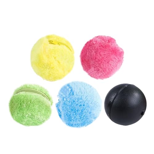 Interactive Dog Ball, Automatic Pet Toy, Bite Resistant Plush, Material Automatic Movement Durable Design, Chewer Friendly, Training Aid, Aggressive Chewers, Teething Play Use Interactive Dog Ball, Automatic Pet Toy, Bite Resistant Plush, Material Automatic Movement Durable Design, Chewer Friendly, Training Aid, Aggressive Chewers, Teething Play Use von Ungtyb