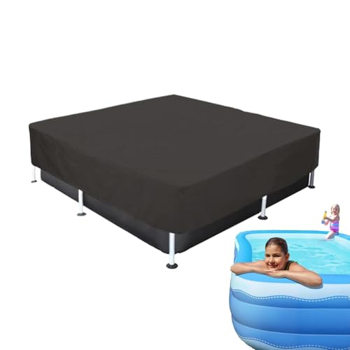Rectangular Pool Covers, Secure Fit Pool Covers, UV Resistant Covering, Swimming Protector with Windproof Design and Easy to Install for Outdoor Use in All Seasons, 1 Piece von Ungtyb