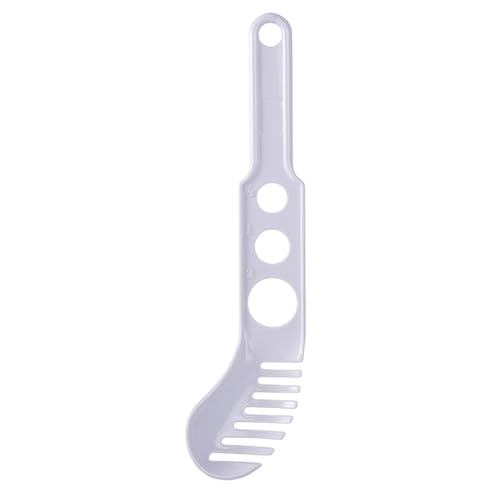 Spaghetti Measurer Spoon, Pasta Portion Control Ladle, Multifunctional Cooking Utensil, Sturdy Kitchen Tool for Measuring Spaghetti, Made of ABS Material, 3.15x12.29in Spaghetti Measurer Spoon, Pasta Portion Control Ladle, Multifunctional Cooking Utensil, Sturdy Kitchen Tool for Measuring Spaghetti, Made of ABS Material, 3.15x12.29in von Ungtyb