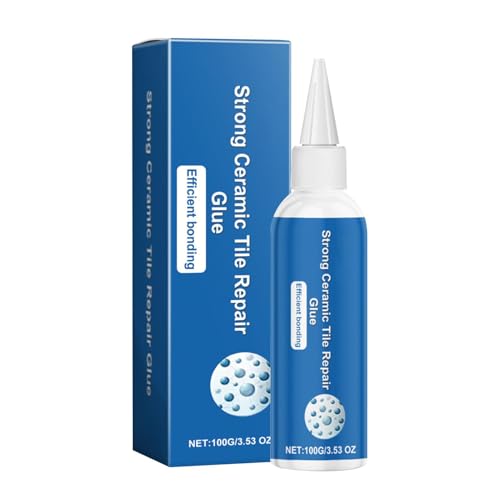 Strong Tile Adhesive, Waterproof Repair Glue, Fast Drying Ceramic Glue, Floor Tile Fixing Adhesive, Super Fast Tile Repair, Heavy Duty Ceramic Adhesive, Caulk Paste for Tiles, Multi- Tile Glue, von Ungtyb