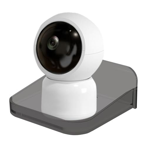 Ungtyb Baby-Monitor- – Wandregal | schwebende Halterung ohne Löcher für Sicherheitskameras, ideal für Mieter, Studentenzimmer, Badezimmer, Büro Ungtyb Baby-Monitor- – Wandregal | schwebende Halterung ohne Löcher für Sicherheitskameras, ideal für Mieter, Studentenzimmer, Badezimmer, Büro von Ungtyb