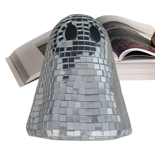 Ungtyb Decor Gespenst Scheibe | Gespenst Silber glänzend gruselige Tischdekoration - Wiederverwendbare Festliche Dekoration für Zuhause Partys Tischdekoration mit Ebenen von Ungtyb