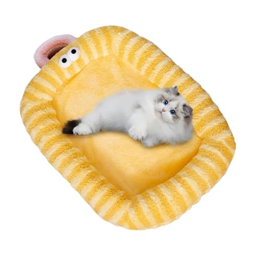 Ungtyb Großes Katzenbett, warmes und niedliches Hundebett für Hunde und Kätzchen, weiche Wintermatte für kleine Welpen und zum Schlafen im Innen- und Außenbereich von Ungtyb
