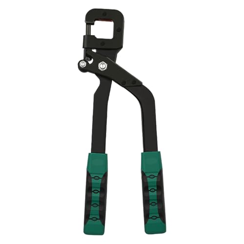 Ungtyb Punch Lock Bolzen Crimper, High Carbon Steel Pliers, Antihaft-Crimping-Werkzeug, Langlebige Hand-Crimping Ideal für Putzplatten und Dekorationsprojekte, 0,39 Zoll von Ungtyb
