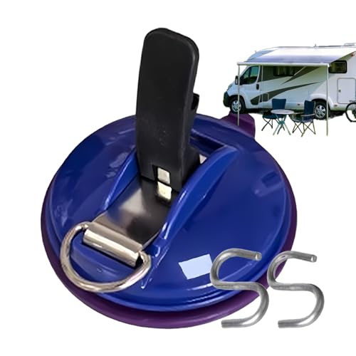 Ungtyb Robuste Haken | Robuste Verankerungen mit Haken - Befestigungsclips ohne Bohren für Küche Bad Reise Straße Camping von Ungtyb