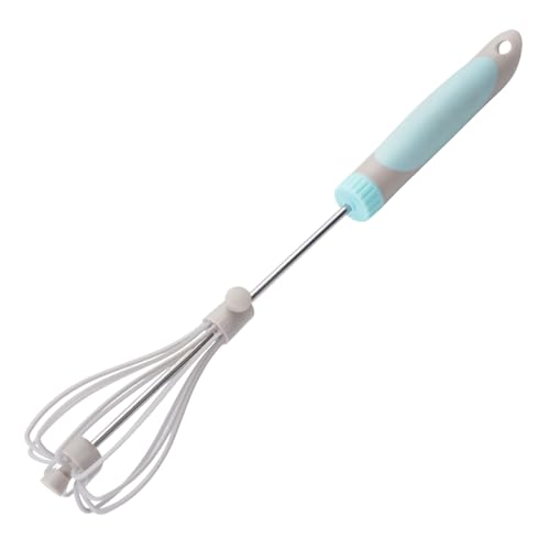 Ungtyb Semi-Automatic Egg Beater, Hand Push Rotary Whisk Mixer With Stainless Steel Bladess And Ergonomic Handle, Made With High-Quality Pp Rubber Nylon Material, 14.17x2.36in Ungtyb Semi-Automatic Egg Beater, Hand Push Rotary Whisk Mixer With Stainless Steel Bladess And Ergonomic Handle, Made With High-Quality Pp Rubber Nylon Material, 14.17x2.36in von Ungtyb