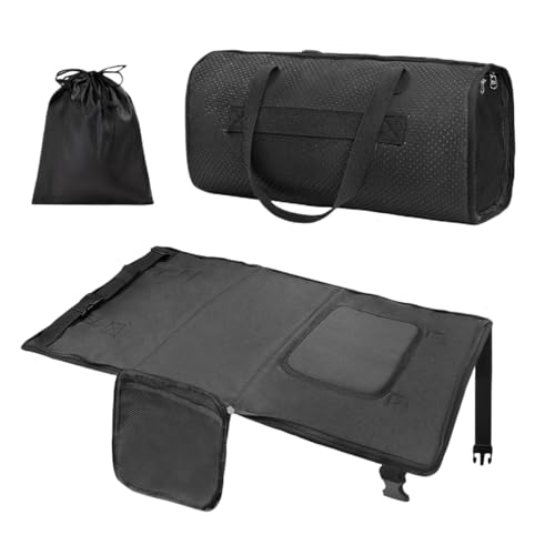 Ungtyb Toddler Airplane Bed, Inflatable Travel Foot Rest Bed, Portable Sleeping Mat Carry-On Duffel Bag, Airplane, Train, Car, Road Trips, Weekend Gym, Camping, 76.2x43.2x2.5cm Black Gray Blue Ungtyb Toddler Airplane Bed, Inflatable Travel Foot Rest Bed, Portable Sleeping Mat Carry-On Duffel Bag, Airplane, Train, Car, Road Trips, Weekend Gym, Camping, 76.2x43.2x2.5cm Black Gray Blue von Ungtyb