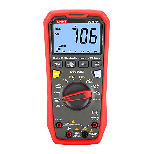 UNI-T UT161B 1000 V AC/DC Smart Digital Multimeter Professional Tester True RMS CE Voltmeter Tools AC DC Voltage Meter UNI-T UT161B 1000 V AC/DC Smart Digital Multimeter Professional Tester True RMS CE Voltmeter Tools AC DC Voltage Meter von UNI-TREND