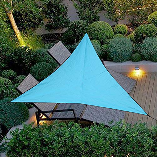 Uni-Wert Sonnensegel Dreieckig 3 x 3 x 3 m Blau PES Polyester UV-Schutz Wasserdicht Sun Segel Sonnenschutz Garten Balkon Terrasse Im Freien Uni-Wert Sonnensegel Dreieckig 3 x 3 x 3 m Blau PES Polyester UV-Schutz Wasserdicht Sun Segel Sonnenschutz Garten Balkon Terrasse Im Freien von Uni-Wert