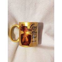 Gott Ist in Ihr, Goldbecher Geschenk, Gebetskaffeetasse, Keramikbecher, Kirchenbecher, Melaninbecher von Uni5crafts
