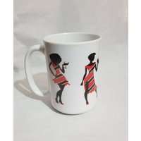 Trinidad Damen Kaffeebecher 15Oz - Mit Oder Ohne Personalisierung von Uni5crafts