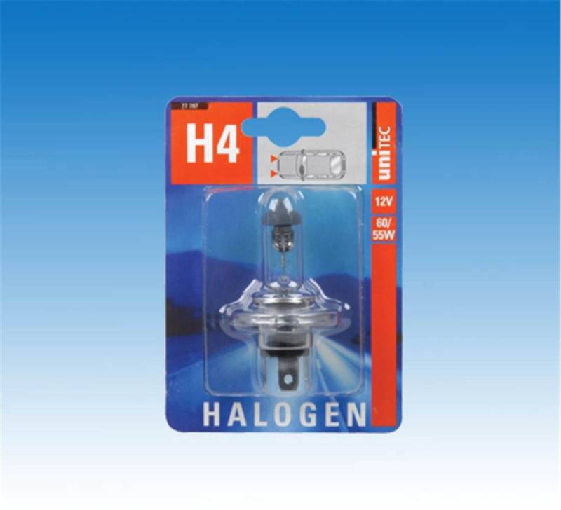 Unitec Halogenlampe H4 12 V 60/55 W von UniTEC Autoteile