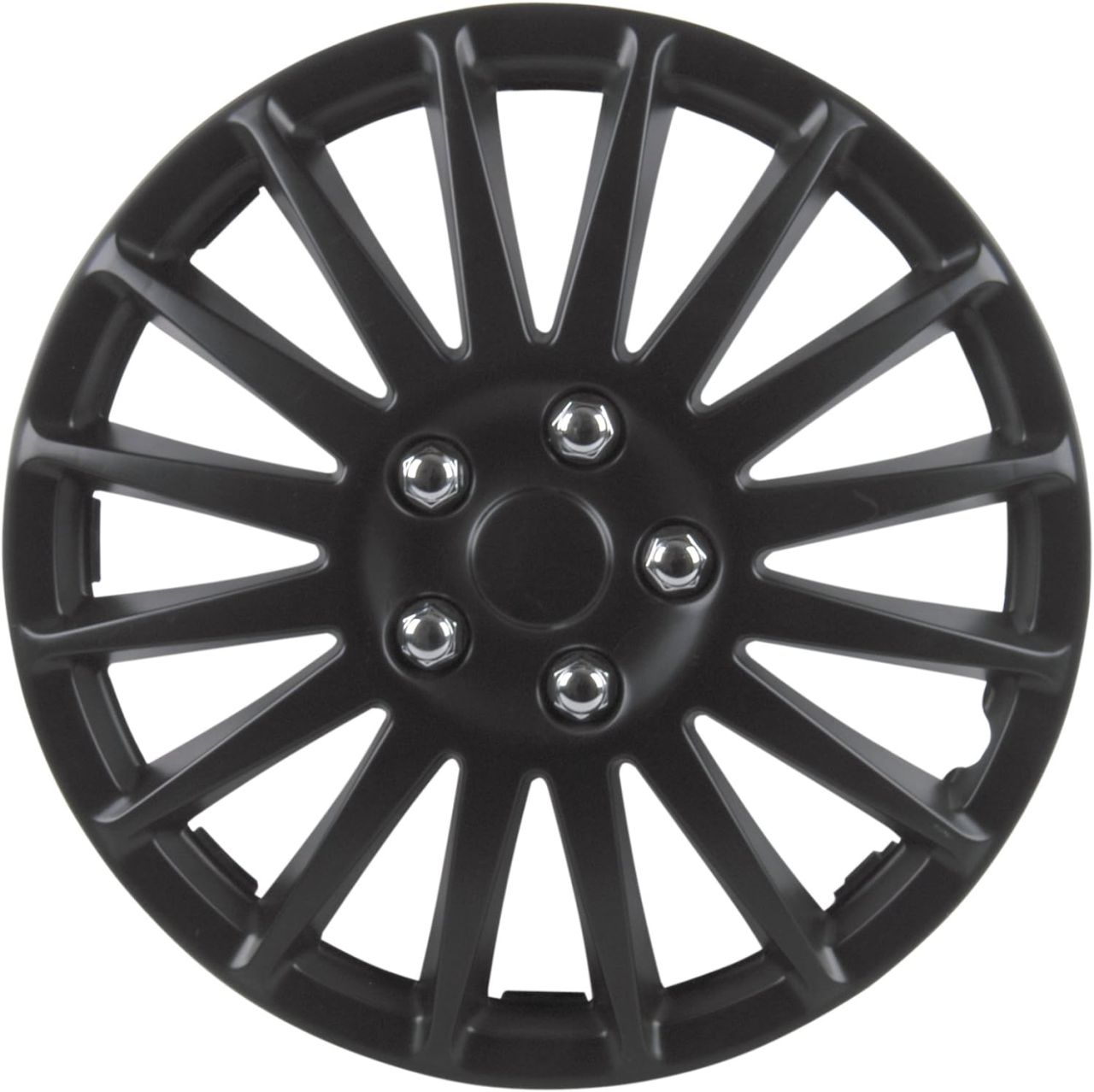 Unitec Radzierblenden Suzuka 40 cm (16 Zoll) schwarz 4 Stück von UniTEC Autoteile