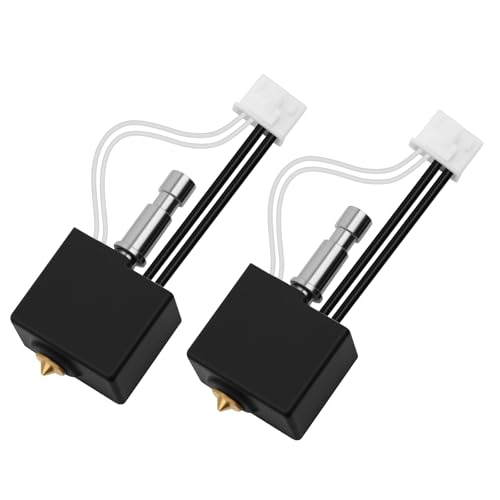 2 PCS Kobra S1/S1 Combo 3D Drucker Hotend 0.4mm Quick Swap Messing Düse Hoch Temperatur Heatbreak Compatible with ANYCUBIC Kobra S1/ S1 Combo 3D Drucker von UniTak3D