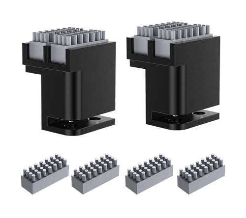 2 PCS Nozzle Brush Replacement with 4 Extra Silicone Brush,3D Printer Accessories Heatbed Nozzle Wiper Cleaning Tool ONLY Compatible with for Bambu Lab P1P/P1S 3D Printers von UniTak3D