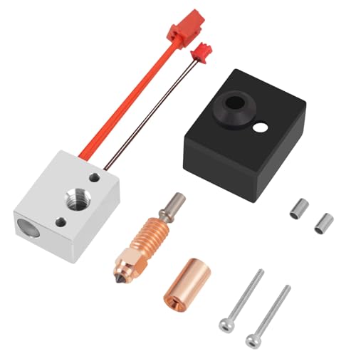 Aufrüstung Ender 3 S1 Sprite Extruder Quick-Swap Hotend Integrierte Bi-Metal Heatbreak+Düse 0.4mm Compatible with Creality Ender 3 S1 Plus,Ender 3 S1 Pro,CR-10 Smart Pro-Kleine Thermoklemme von UniTak3D