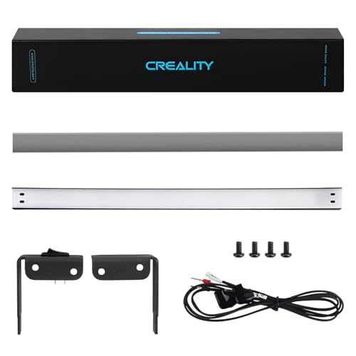 CREALITY Ender 3 V3 Plus LED Light Kit 24V 5W Licht 3D-Drucker Lichtleiste Streifen Upgrades Warmweißes Licht NUR Compatible with Creality Ender-3 V3 Plus 3D Drucker-NICHT für Ender-3 V3 von UniTak3D
