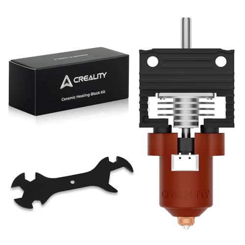 CREALITY K1 Series Ceramic Hotend Heizblock mit Integrated Quick Swap Nozzle Kit und Silikonsocke Support High Flow Printing und 300℃ Hochtemperatur for Creality K1, K1 Max und K1C 3D-Drucker von UniTak3D