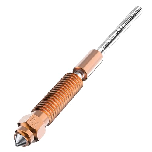 CREALITY K1C Düse 0.4mm 1Pc Unicorn Quick-Swap Ender 3 V3 Düse mit Titanlegierung Heatbreak Support High Flow Printing Compatible with Creality K1C, Ender 3 V3 und Ender 3 V3 Plus 3D Druckern von UniTak3D