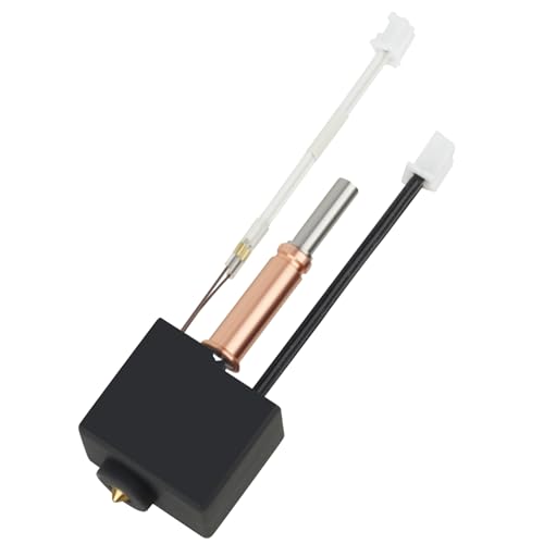 Original Kobra 3/Kobra 3 V2 Combo Hotend Bi-Metal Heatbreak 0.4mm Messingdüse mit Silikonsocke Compatible with ANYCUBIC Kobra 3/Kobra 3 Combo/Kobra 3 V2 3D Drucker von UniTak3D