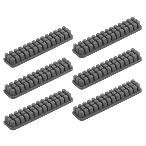 UniTak3D 6 PCS A1 Nozzle Silikonbürste Heatbed Düse Wiper Cleaning Tool NUR Compatible with Bambu Lab A1 3D Drucker (nicht für A1 Mini) von UniTak3D