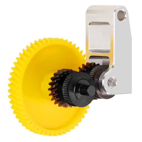 TZ3.0 Upgrade P1/X1 Series Gehärteter Stahl Extruder Getriebe Compatible with BambuLab P1/P1P/P1S/X1/X1C/X1E 3D-Drucker, Hohe Filament Flow Dauerhafte Leistung,Extruder Gear von UniTak3D