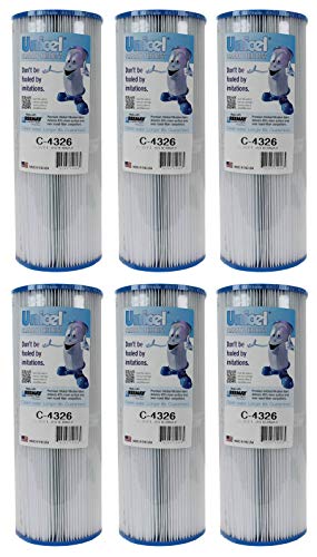 Unicel C-4326 (6 Pack) Rainbow Waterway Pool Spa Filter Replacement Cartridge von Unicel