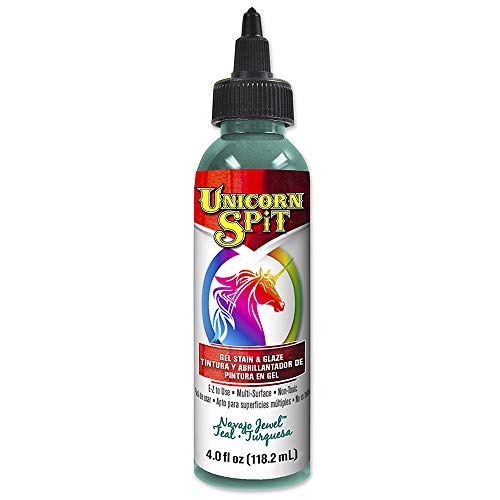 Unicorn SPiT Navajo Jewel 5770011 Farbgel Beize & Glasur Blaugrün 118ml Unicorn SPiT Navajo Jewel 5770011 Farbgel Beize & Glasur Blaugrün 118ml von Unicorn SPiT