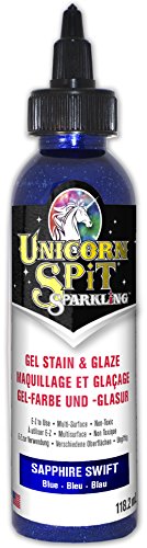 Textilfarbe Gel Fleck & Lasur, Sapphire Swift, 4 Textilfarbe Gel Fleck & Lasur, Sapphire Swift, 4 von Unicorn SPiT